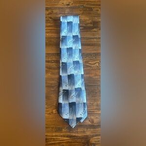 J Garcia Necktie 100% Silk "Lunch” Multicolor Korea 1996 Vintage Tie‎